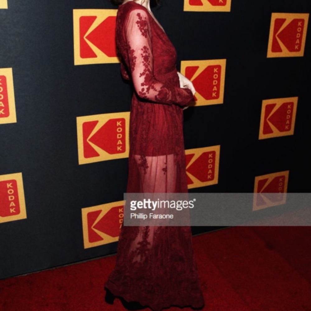 RED LACE DRESS